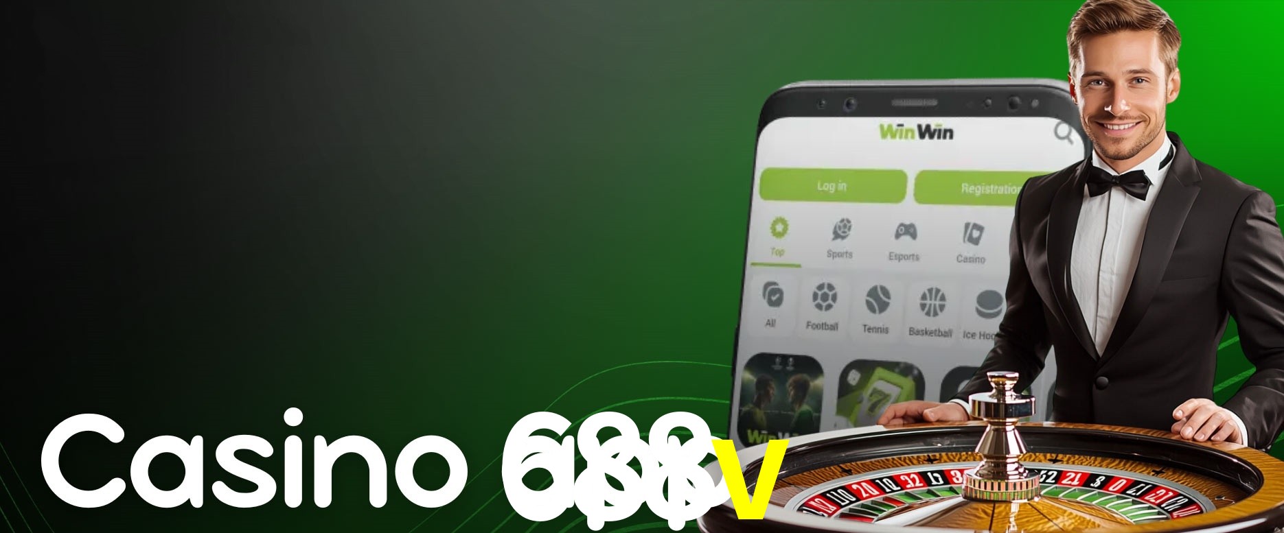 APP oficial da 688v para mobile